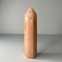 Load image into Gallery viewer, Peach Aventurine Crystal Tower Point Generator
