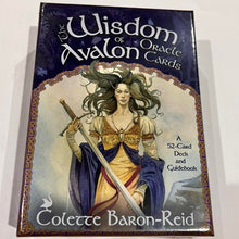 Load image into Gallery viewer, The Wisdom of Avalon Oracle Cards Colette Baron-Reid Deck Readings