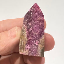 Load image into Gallery viewer, Pink Cobalt Calcite Crystal Tower Point Generator