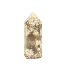 Load image into Gallery viewer, Flower Agate Crystal Tower Point Generator