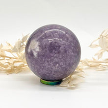 Load image into Gallery viewer, Lepidolite Crystal Sphere Crystal Ball Gift