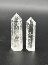 Load image into Gallery viewer, Clear Quartz Crystal Tower Point Generator