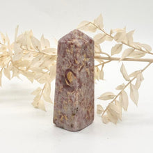 Load image into Gallery viewer, Strawberry Calcite Crystal Tower Point Obelisk Gift
