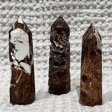 Load image into Gallery viewer, Wild Horse Magnesite Lapidary Crystal Tower Point Generator