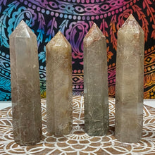 Load image into Gallery viewer, Rutilated Quartz Crystal Tower Point Generator