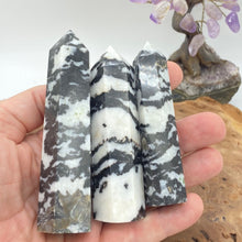 Load image into Gallery viewer, American Zebra Jasper Crystal Tower Point Generator