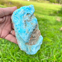 Load image into Gallery viewer, Aragonite Blue Aragonite Raw Stone / Crystal Specimen