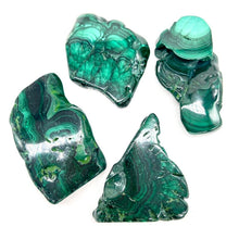 Load image into Gallery viewer, Malachite Polished Crystal Slab Raw Crystal