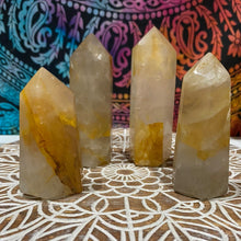Load image into Gallery viewer, Golden Healer Crystal Tower Point Generator