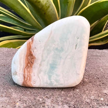 Load image into Gallery viewer, Caribbean Calcite Freeform Crystal Blue Crystal