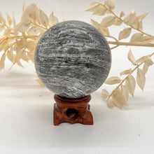 Load image into Gallery viewer, Picasso Jasper Crystal Sphere Crystal Ball Specimen Gift
