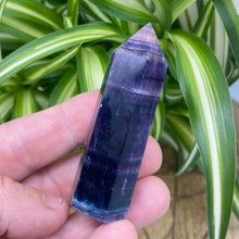 Load image into Gallery viewer, Fluorite Crystal Tower Point Generator