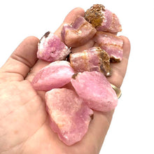 Load image into Gallery viewer, Pink Aragonite Raw Crystal chunk Rock