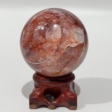 Load image into Gallery viewer, Fire Quartz Crystal Sphere Crystal Ball