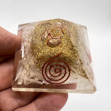 Load image into Gallery viewer, Organite Orgone Selenite   Pyramid