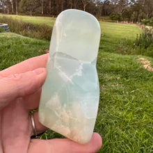 Load image into Gallery viewer, Pistachio Calcite Freeform Crystal Rock Green Crystal