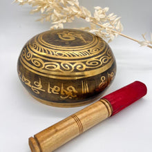 Load image into Gallery viewer, Tibetan Brass Singing Bowl 15cmSound Healing Bowl