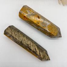 Load image into Gallery viewer, Bumble Bee Jasper Tower Point Polished Generator