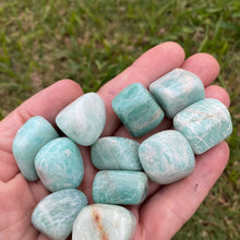 Load image into Gallery viewer, Amazonite Tumbled / Tumble Stone / Tumbles