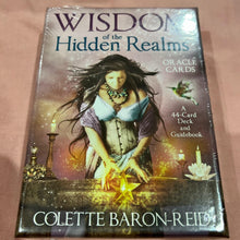 Load image into Gallery viewer, Wisdom of the Hidden Realms Oracle Cards Collette Baron-Reid Deck Readings