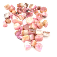 Load image into Gallery viewer, Pink Aragonite Crystal Tumble Stone Tumbled Stone Tumbles