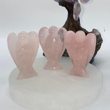 Load image into Gallery viewer, Rose Quartz Angel Crystal Carving