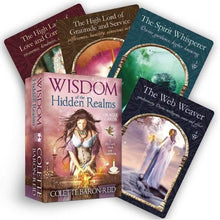 Load image into Gallery viewer, Wisdom of the Hidden Realms Oracle Cards Collette Baron-Reid Deck Readings