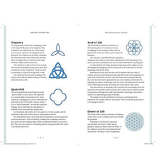 Load image into Gallery viewer, In Focus Sacred Geometry Your Personal Guide By Bernice Cockram 160 Pages Includes 18 x 24 Inch Wall Chart