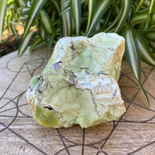 Load image into Gallery viewer, Green Opal Raw Crystal Rock Chunk