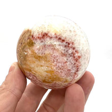 Load image into Gallery viewer, Pork Stone Rainbow Calcite Crystal Sphere Crystal Ball