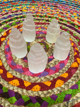 Load image into Gallery viewer, Selenite Crystal Small Tower satin feldspar raw crystal
