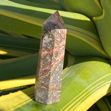 Load image into Gallery viewer, Leopard Skin Jasper Tower Point Generator Crystal