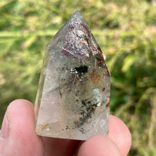 Load image into Gallery viewer, Garden Quartz Tower Point Lodolite Quartz Tower Included Quartz Tower Phantom Quartz Tower Point