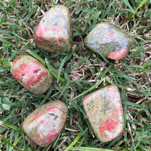 Load image into Gallery viewer, Unakite large Tumble-stone/ tumbled stone Crystal
