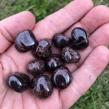 Load image into Gallery viewer, Garnet Tumble stone / tumbled stone Crystal