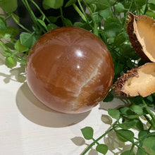 Load image into Gallery viewer, Honey Calcite Crystal Sphere