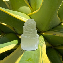 Load image into Gallery viewer, Selenite Crystal Small Tower Raw Selenite Crystal Tower