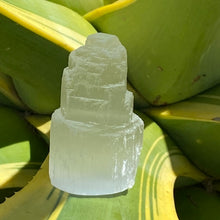 Load image into Gallery viewer, Selenite Crystal Small Tower Raw Selenite Crystal Tower