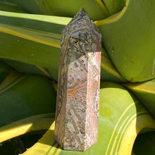 Load image into Gallery viewer, Leopard Skin Jasper Tower Point Crystal