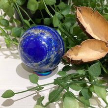 Load image into Gallery viewer, Lapis Lazuli Crystal Sphere Crystal Ball