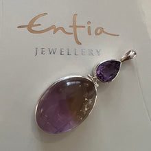 Load image into Gallery viewer, Gemstone Ametrine 925 Sterling Silver Pendant