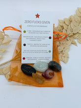 Load image into Gallery viewer, “ZERO FUCKS GIVEN ” FIVE CRYSTAL SET
