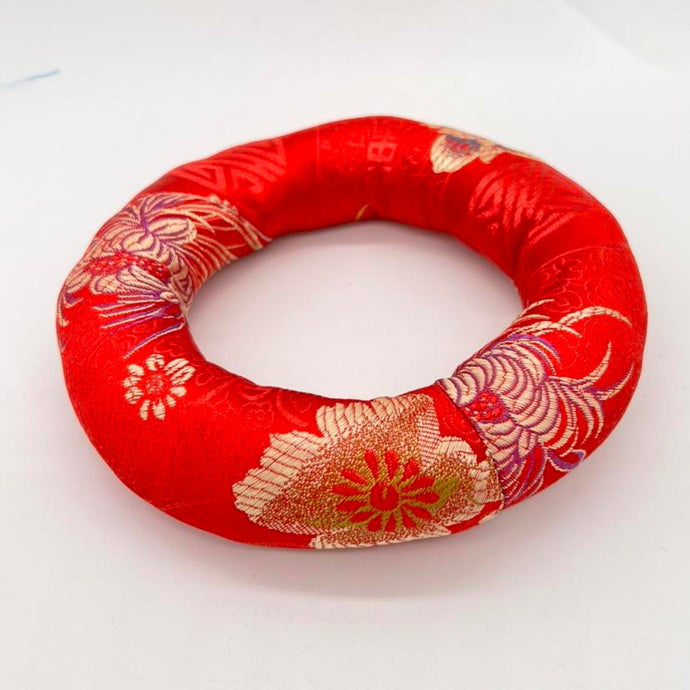 Hand Made Fabric Donut Singing Bowl Sound Healing Nepalese
