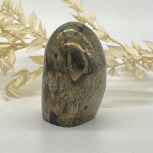 Load image into Gallery viewer, Pyrite Freeform Polished Crystal

