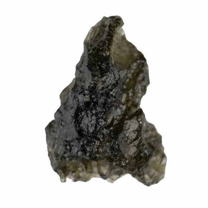 Moldavite Genuine A Grade 1.07g Raw Crystal Specimen with Certificate of Authenticity