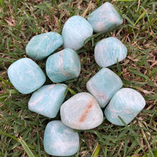 Load image into Gallery viewer, Amazonite Tumbled / Tumble Stone / Tumbles
