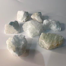 Load image into Gallery viewer, Blue Aragonite Raw Crystal Rock Chunk

