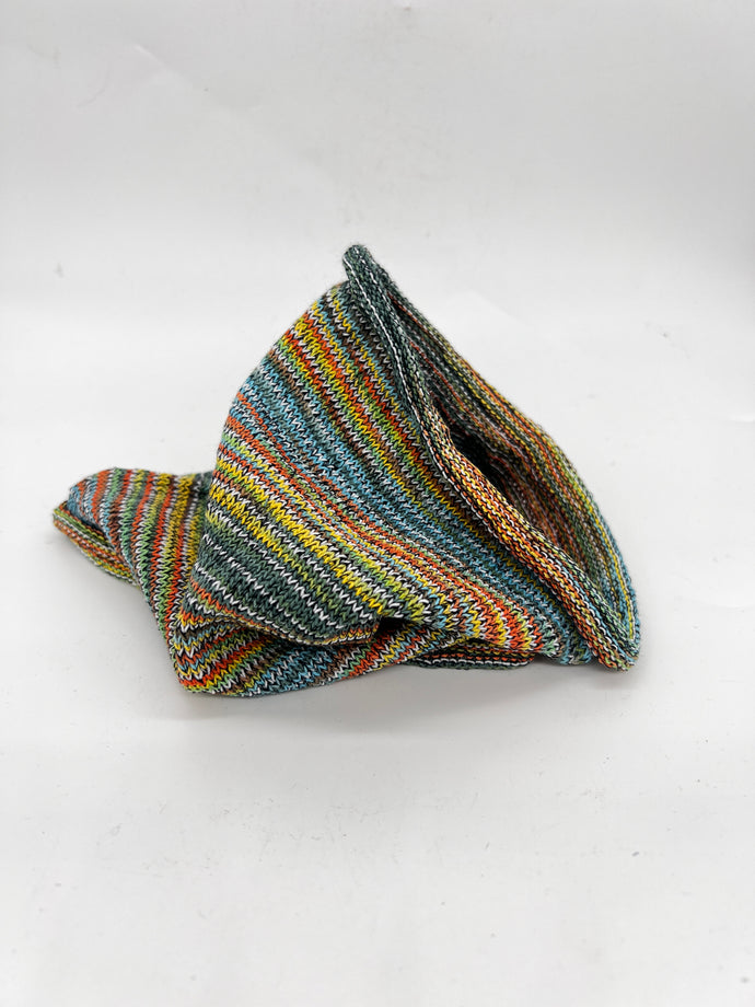 Boho Hippie Festival Single Layer Knitted Colourful Headband