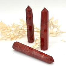 Load image into Gallery viewer, Red Jasper Crystal Tower Point Generator
