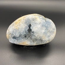 Load image into Gallery viewer, Celestite Crystal Cluster Specimen Raw Crystal Blue crystal
